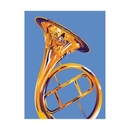 David Chestnutt 'French Horn 8' Canvas Art,18x24